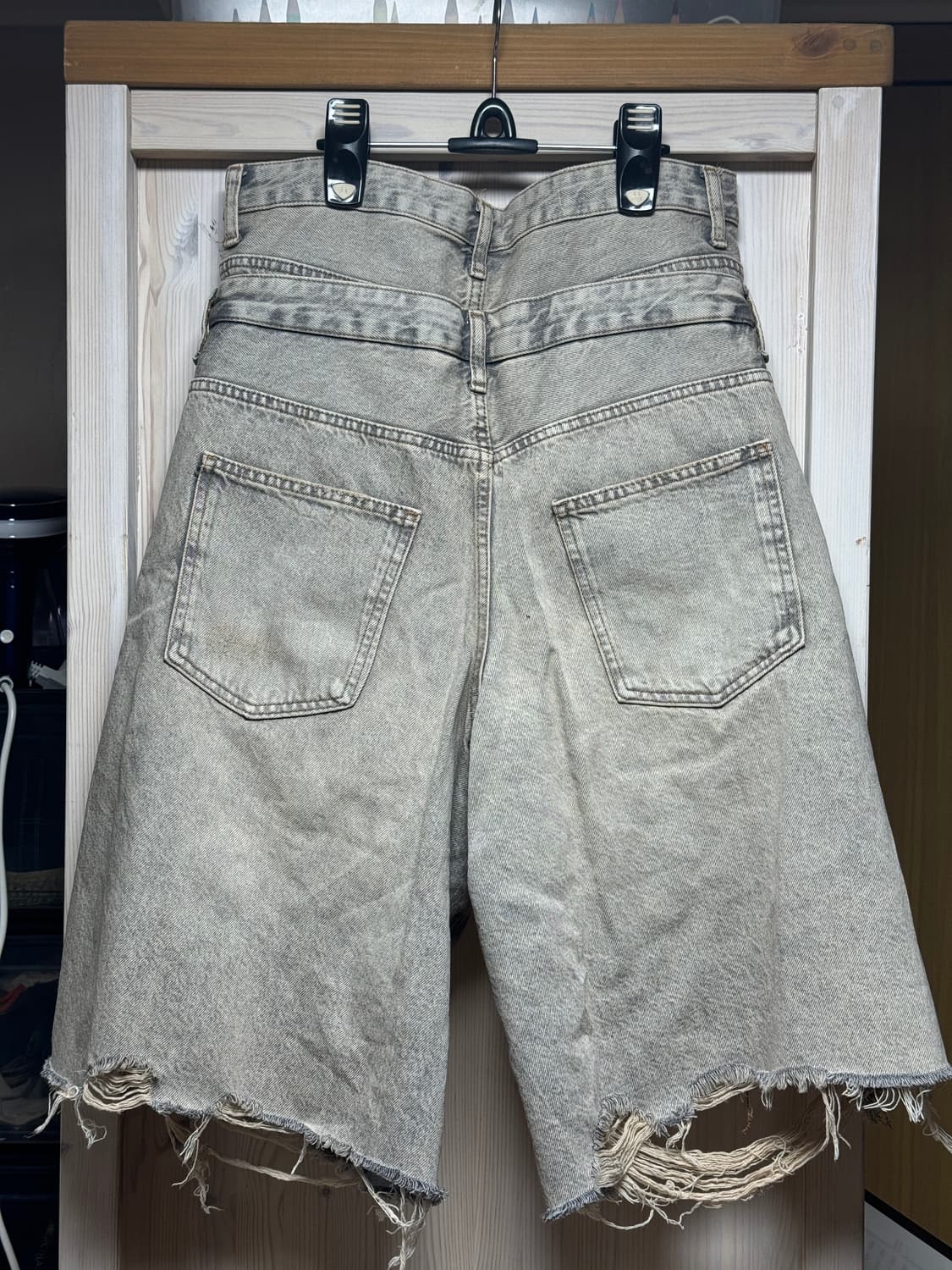 자라 버뮤다 데님 팬츠 상품이미지2