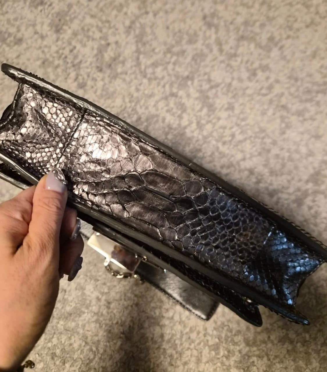 Michael kors 리얼 아나콘다 파이톤 "리미티드에디션 " 고가라인 상품이미지7