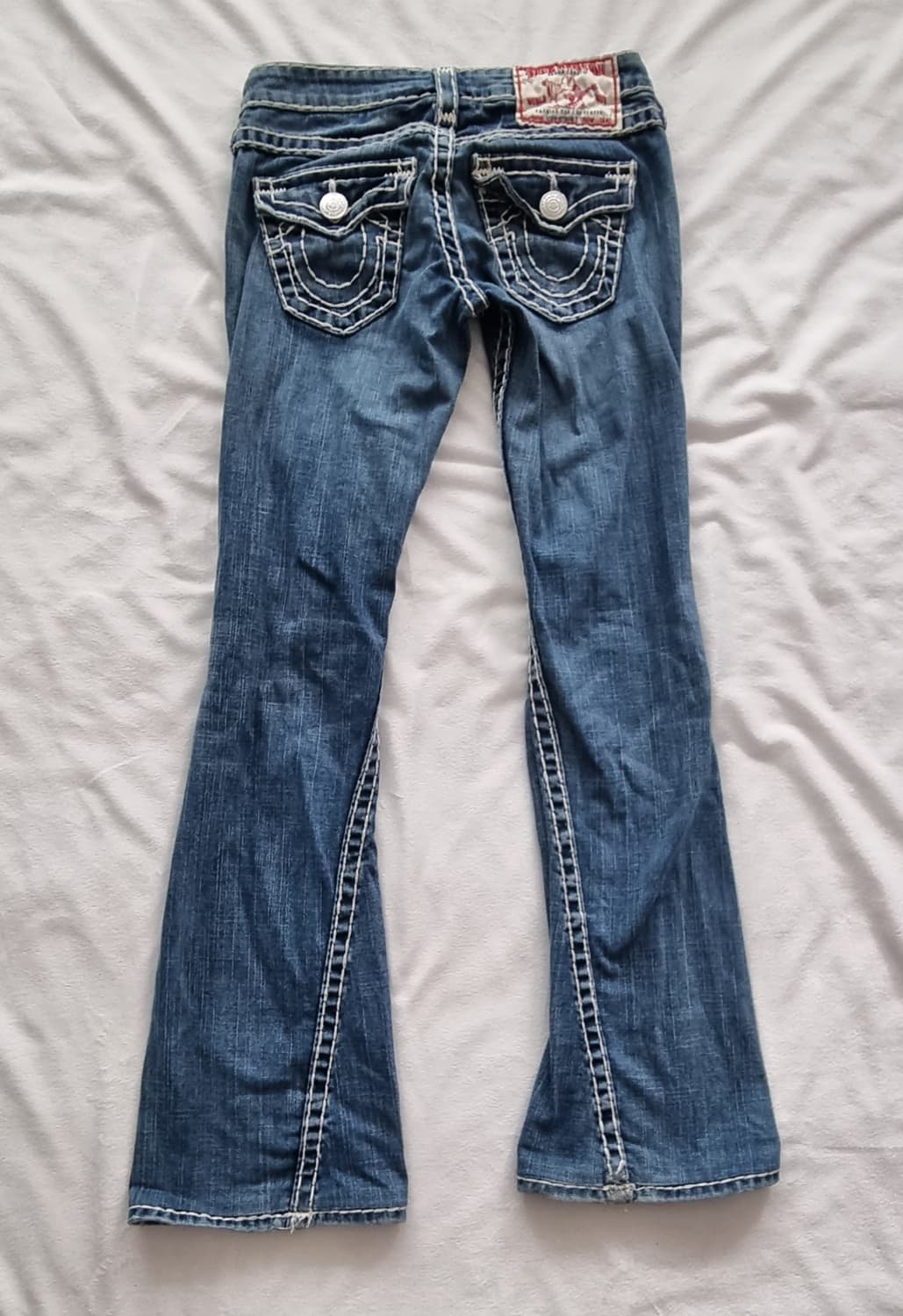 트루릴리전 로우라이즈 부츠컷 팬츠 상품이미지2