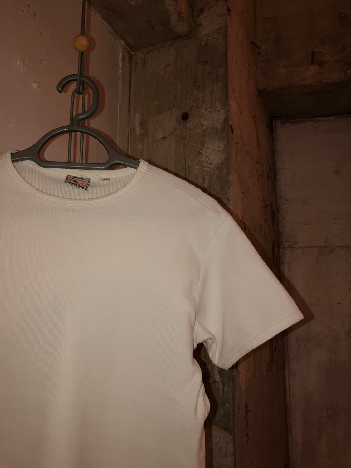 Avirex Daily Ribbed Crew Neck T-Shirt 상품이미지3