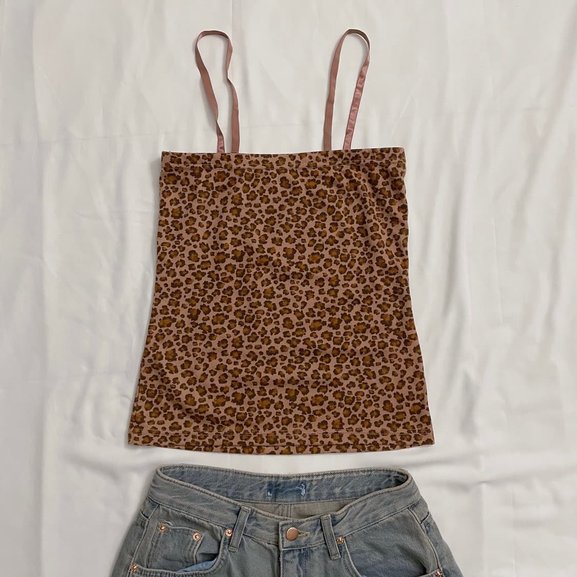 호피 레오파드 슬리브리스 상품이미지1