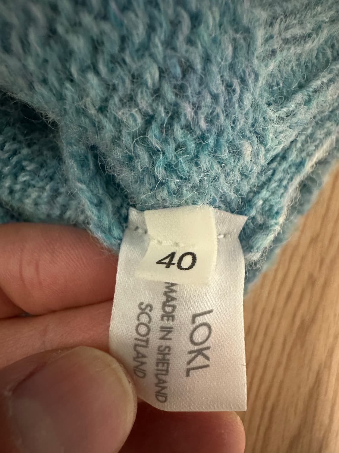 셔틀랜더 쉐기독 니트 덕에그 색상 상품이미지3