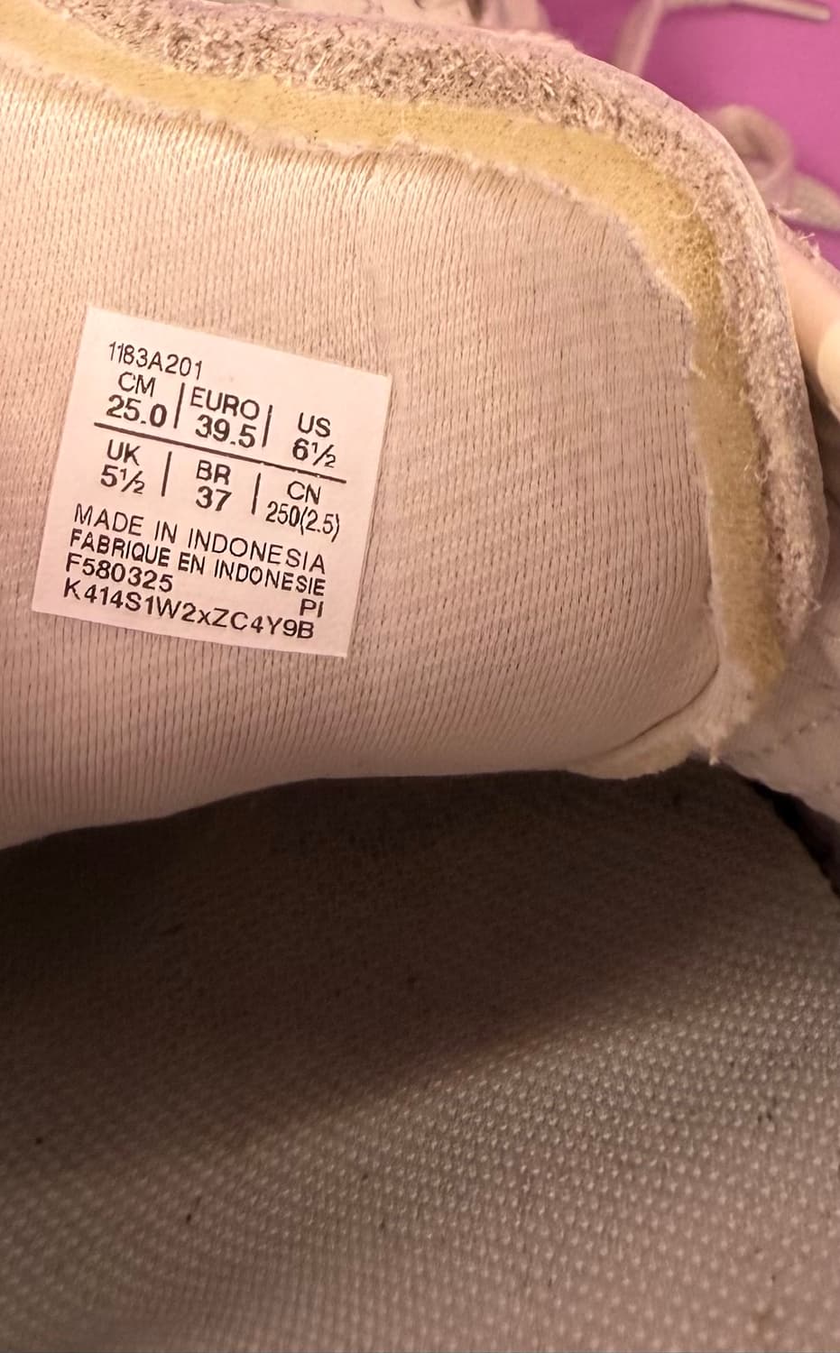 오니츠카타이거 멕시코 66 (크림/세이지 그린) 상태 최상 상품이미지7