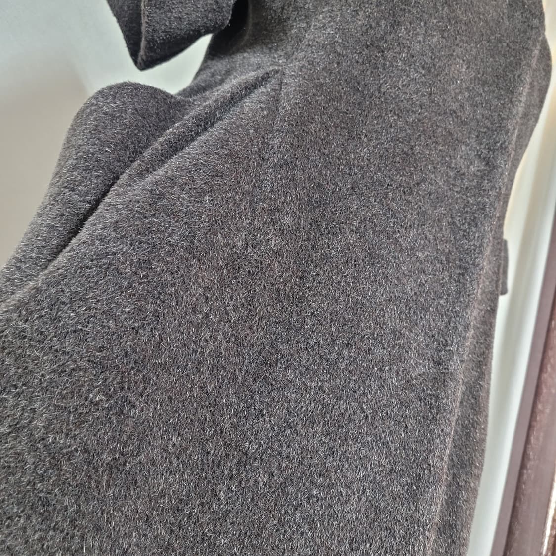 손정완 코트 (55) 울60% 모헤어40%  상품이미지5