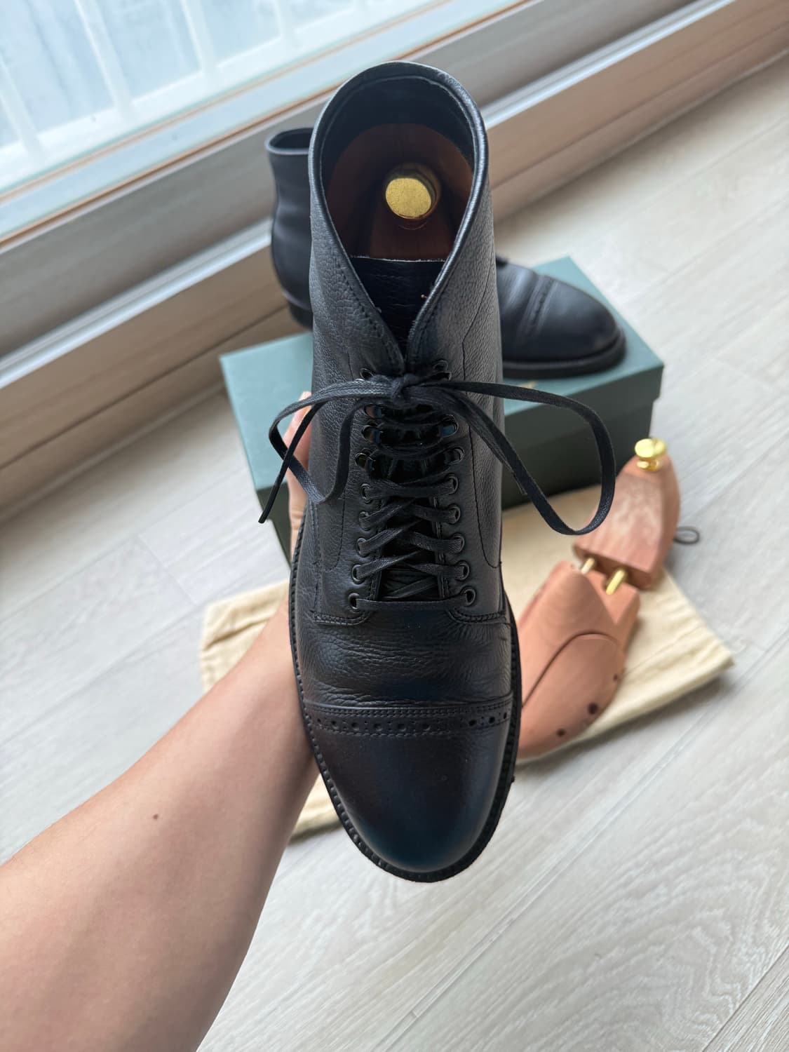 알든(alden) 그레인레더 캡토부츠 8.5d 상품이미지2