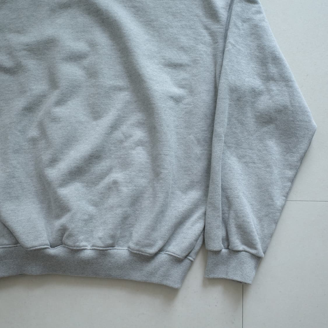 [Deutero] 듀테로 ARMY 후디 멜란지 그레이 (M)-새상품 상품이미지8