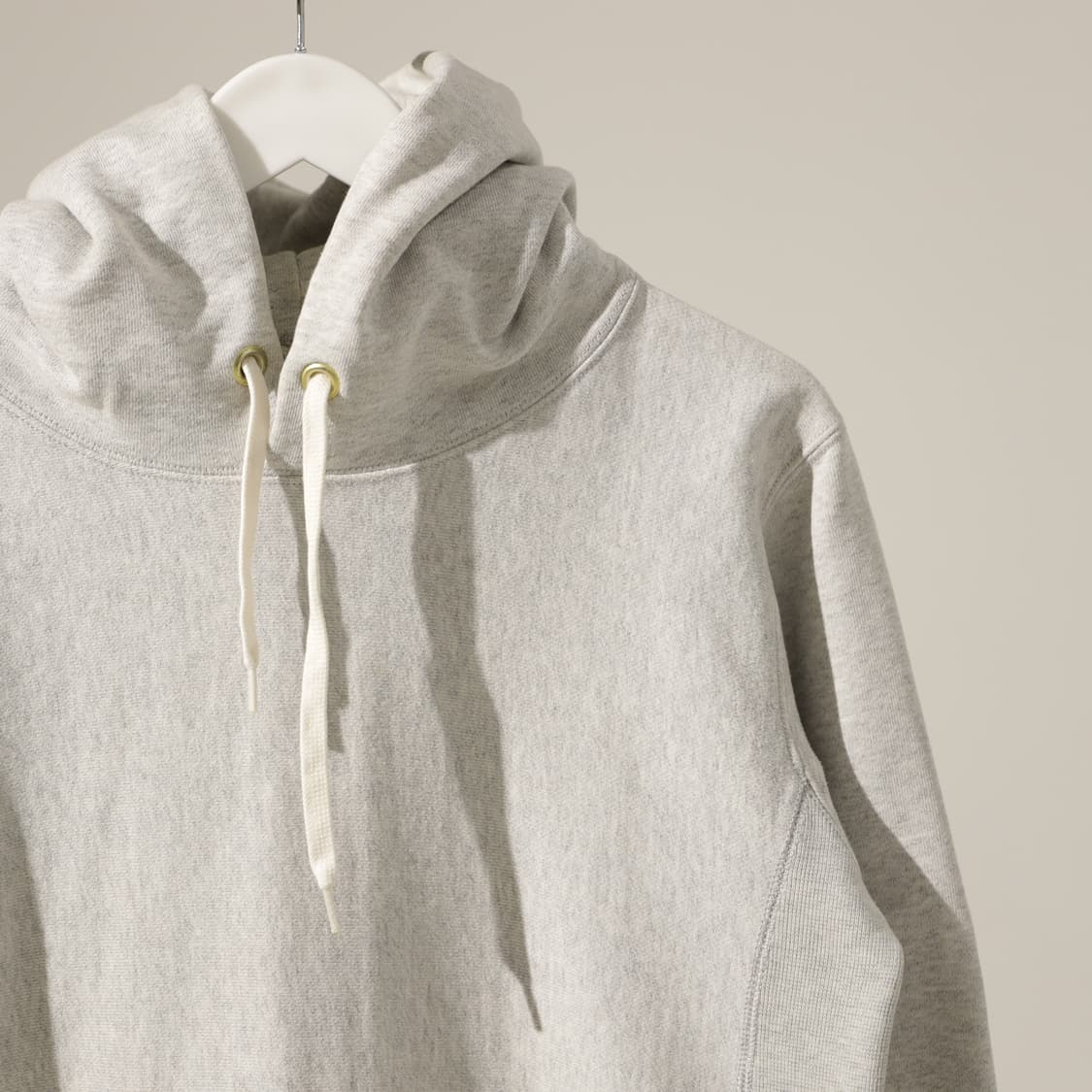 챔피온 리버스위브 오트밀 후드 스웻 상품이미지1