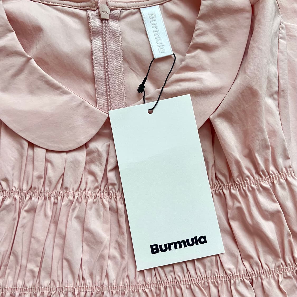 버뮬라 GATHER COLLAR BLOUSE PINK 상품이미지3