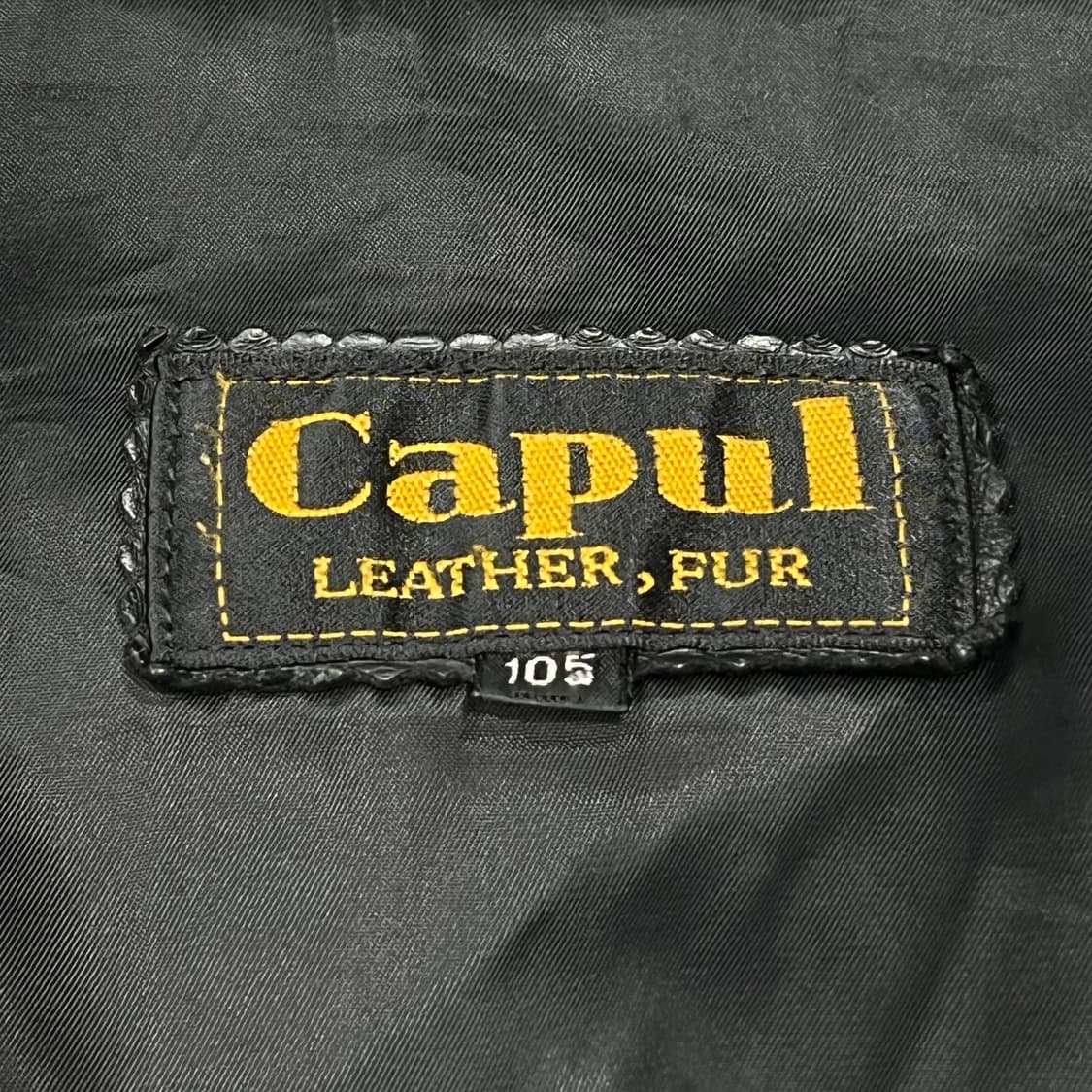 capul 리얼레더 봄버자켓 s09843 상품이미지6