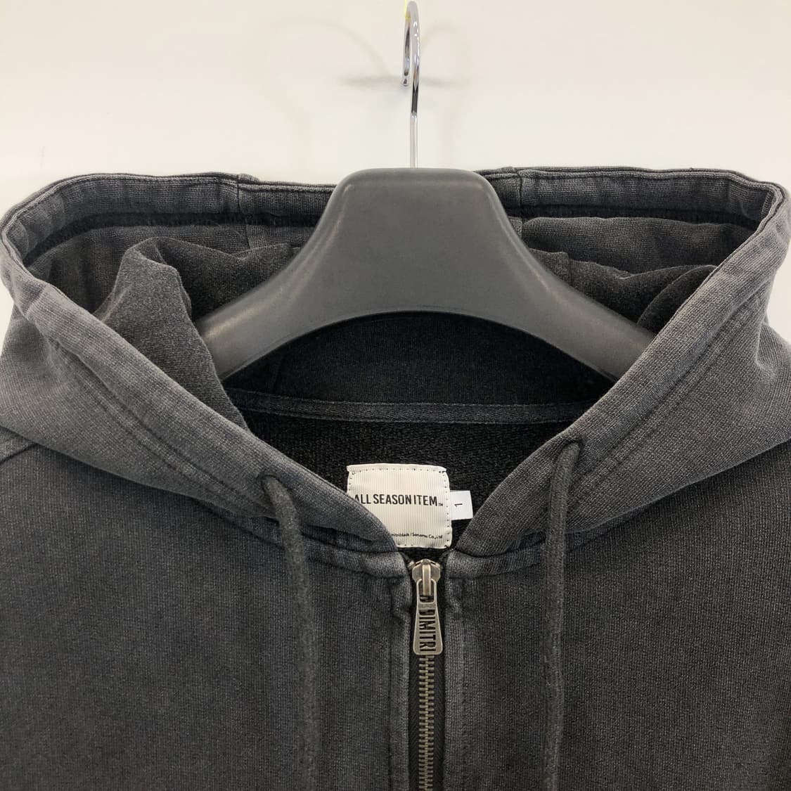 디미트리블랙 포시즌 ASI 피그먼트 후드집업 1 상품이미지2