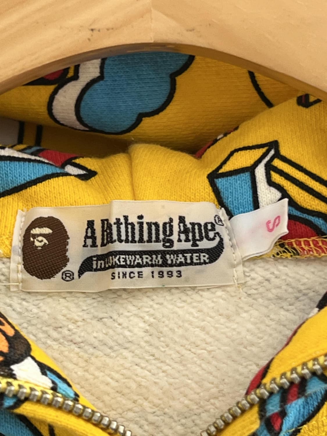 베이프 마일로 후드집업 상품이미지2