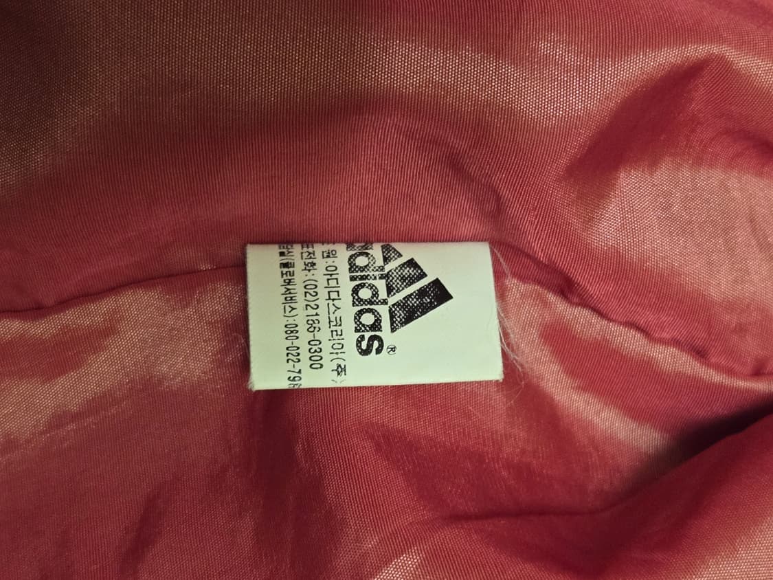 90s 아디다스 코리아  레드 자켓(L,100) 상품이미지10