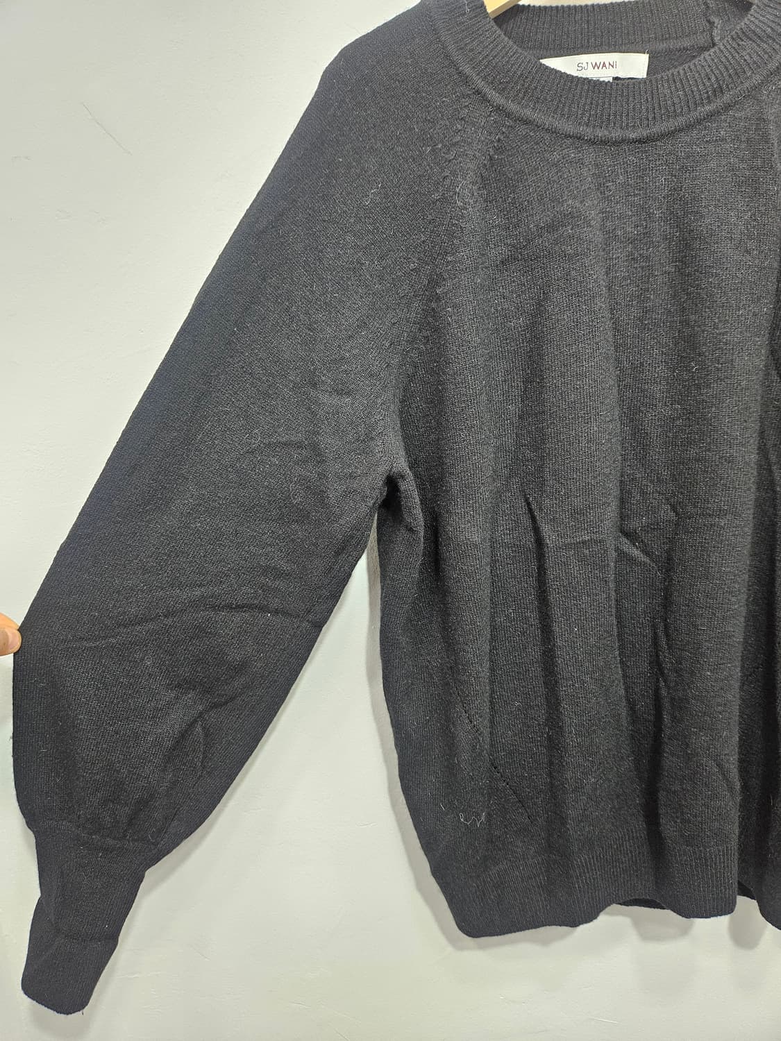 SJ WANI 손정완 모밍크 소재 니트 풀오버 L 상품이미지5
