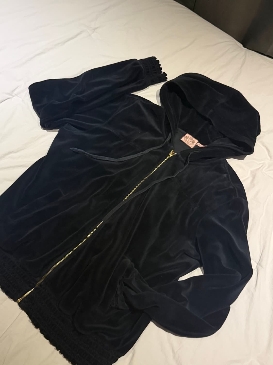 Juicy couture 벨벳 후드집업 상품이미지1