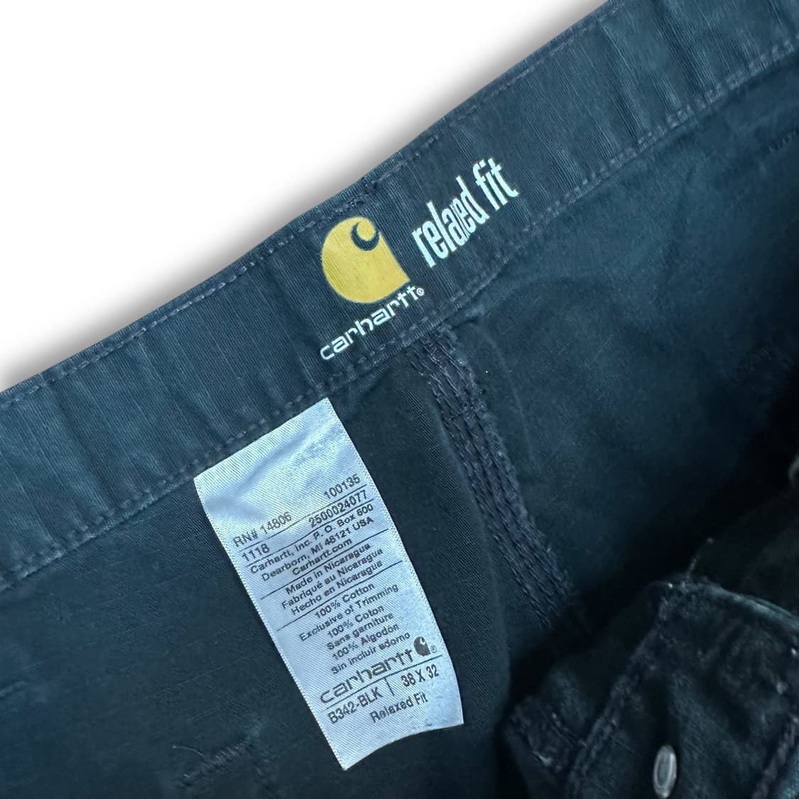 칼하트 릴렉스드핏 카고팬츠 상품이미지5