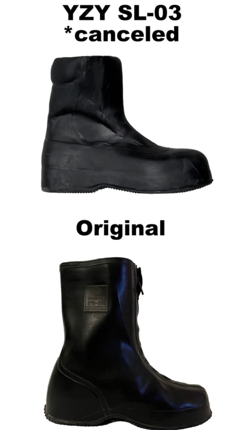 cosmoped 독일군 레인부츠 오버슈즈 SL-03 yeezy칸예웨스트착 상품이미지2