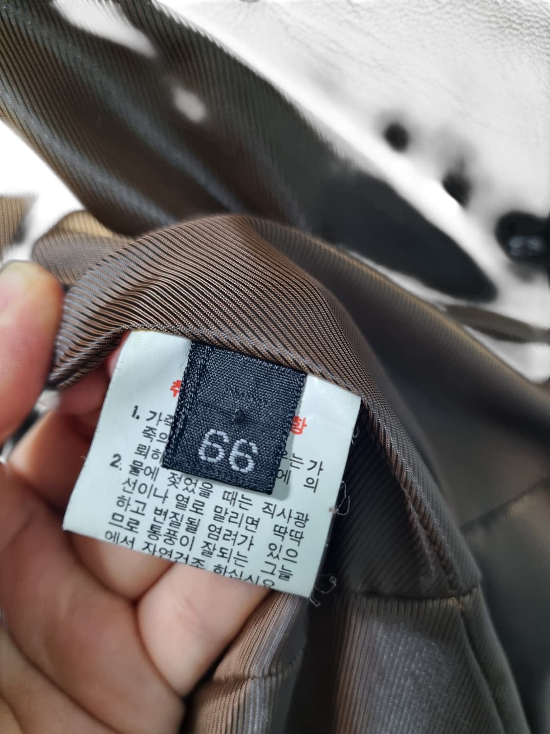 컬러밍크 트리밍 레더 자켓 44-55 상품이미지6