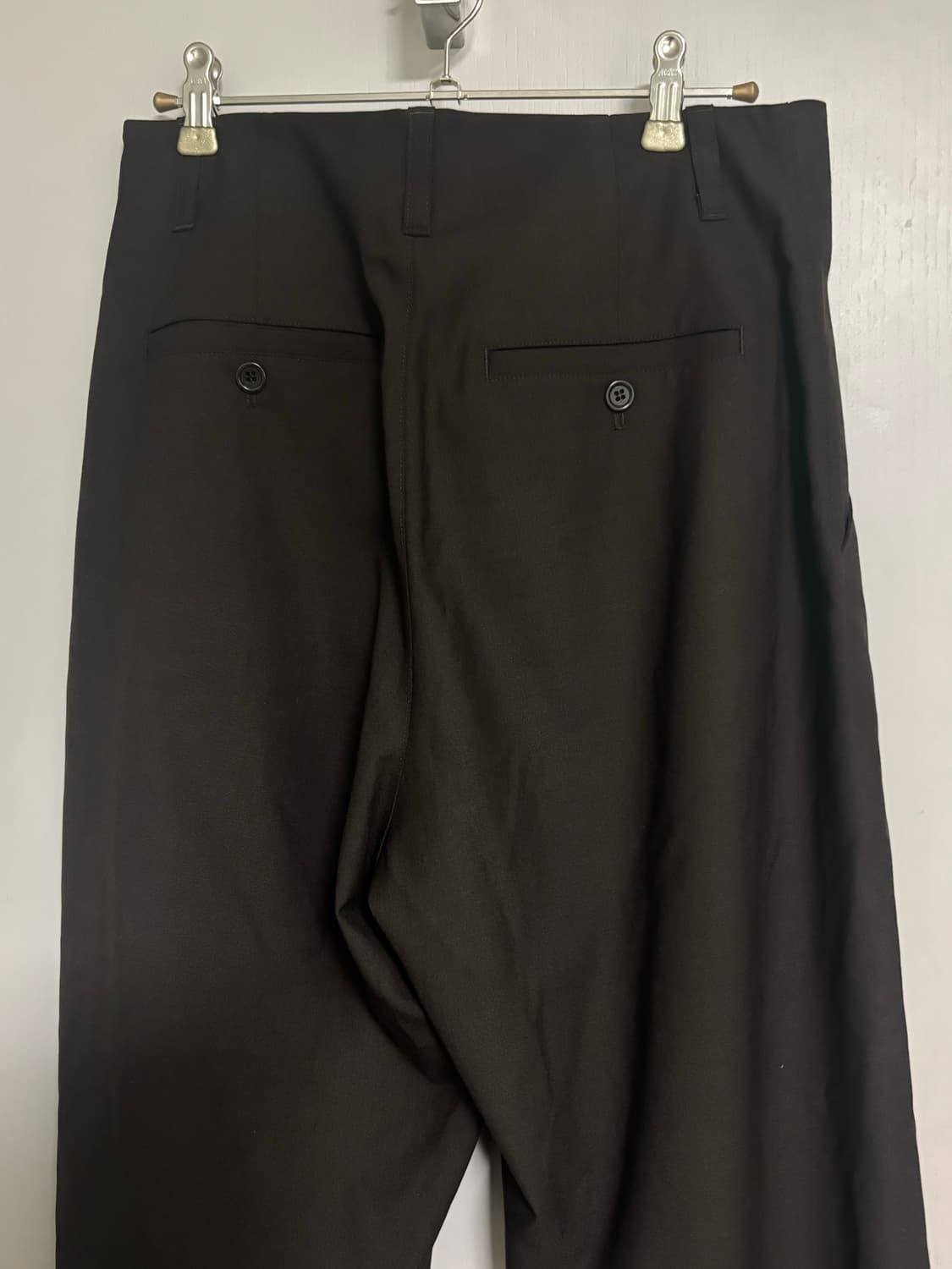 아모멘토 25ss WOOL WIDE PANTS 팬츠 상품이미지7