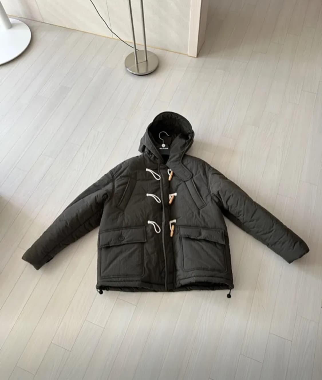 랩 오버 숏 더플 패딩 상품이미지4