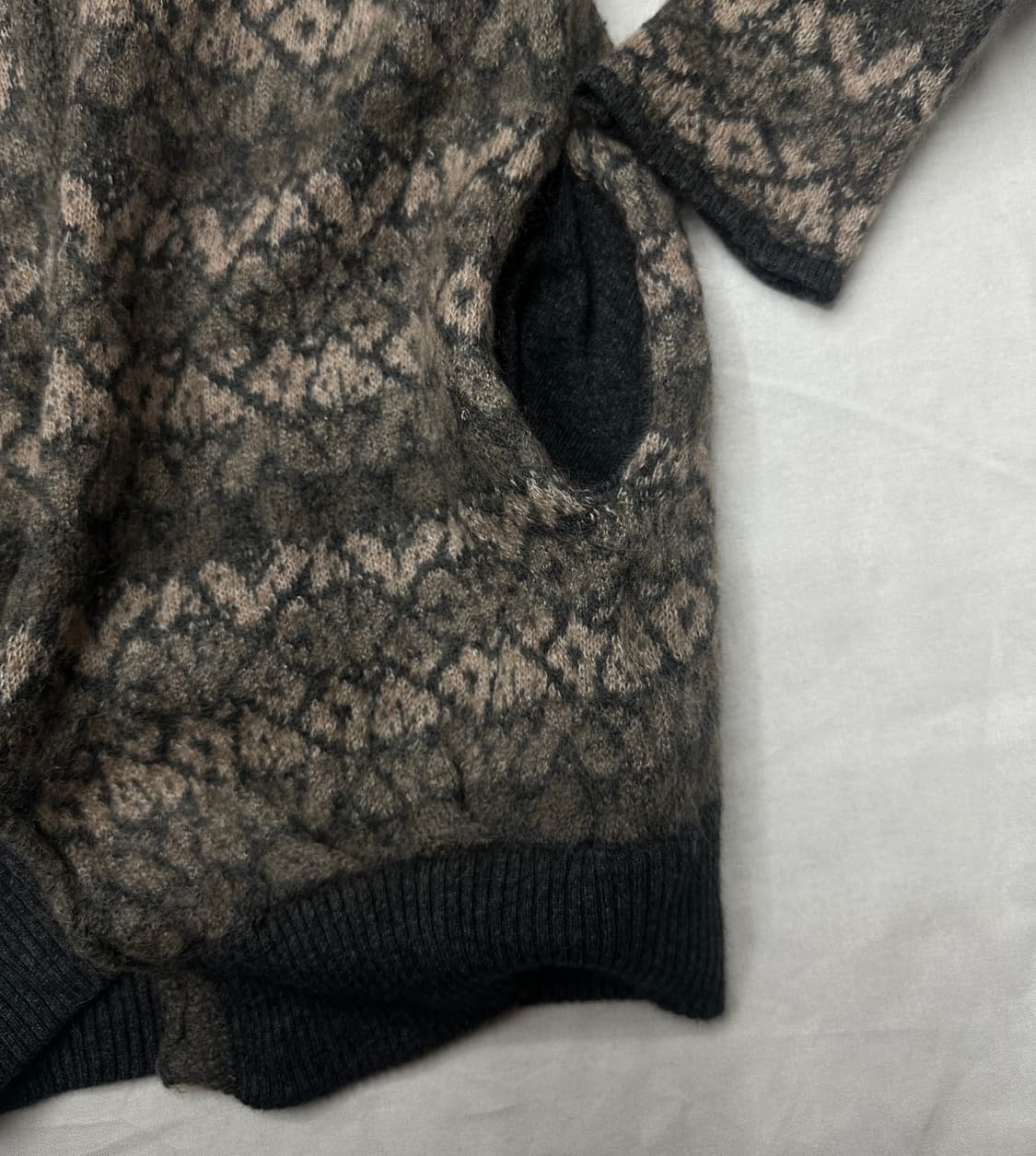 archi 모헤어 롱 가디건 상품이미지7