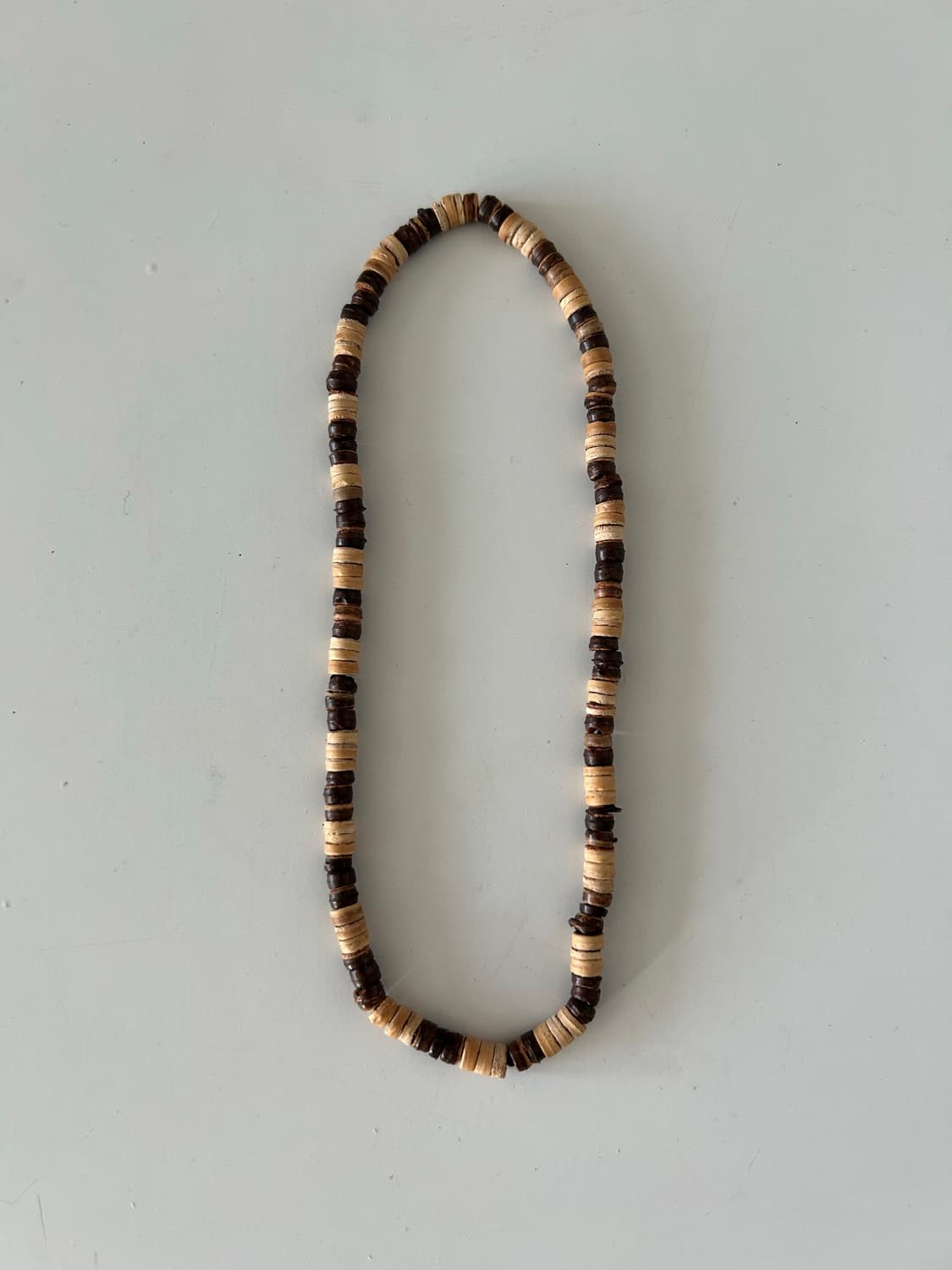 우드 비즈 밴딩목걸이 상품이미지1