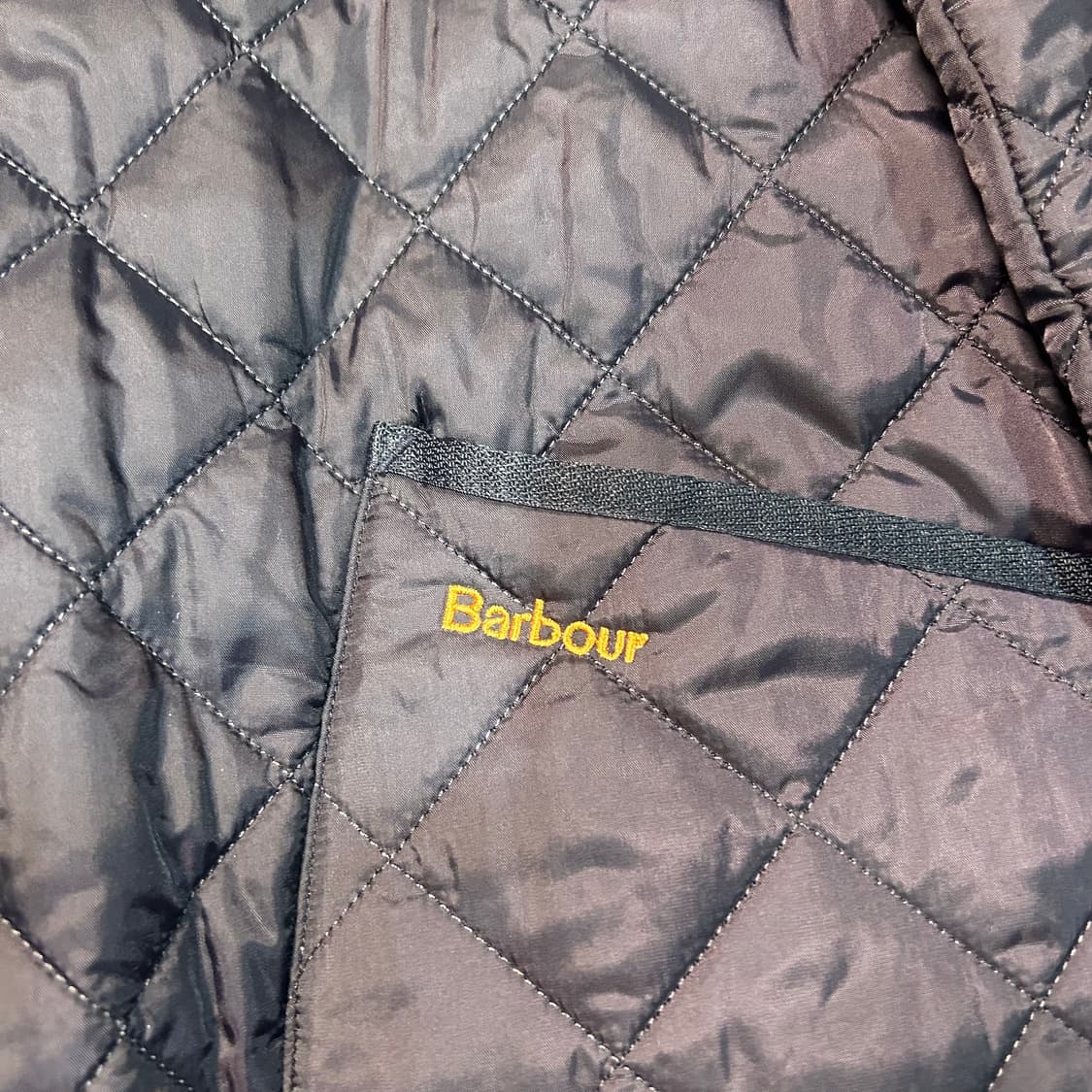 [XL] 바버 18FW 네이비 퀄팅자켓 상품이미지3