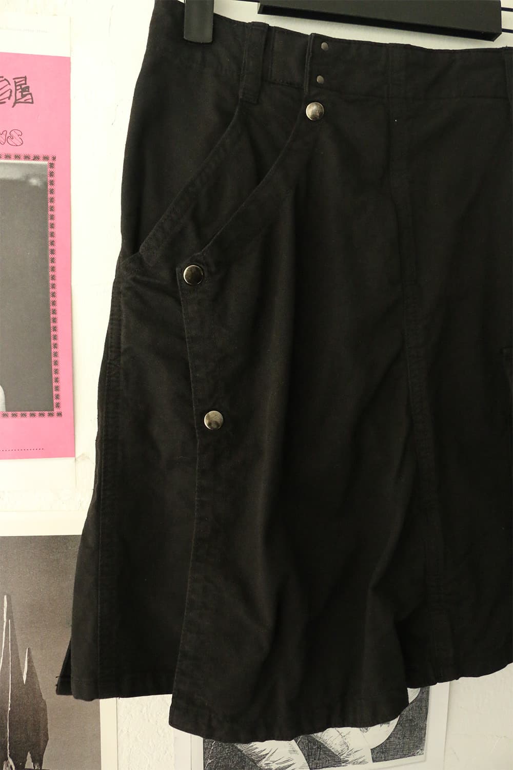 주카 블랙 카고 스커트  상품이미지7