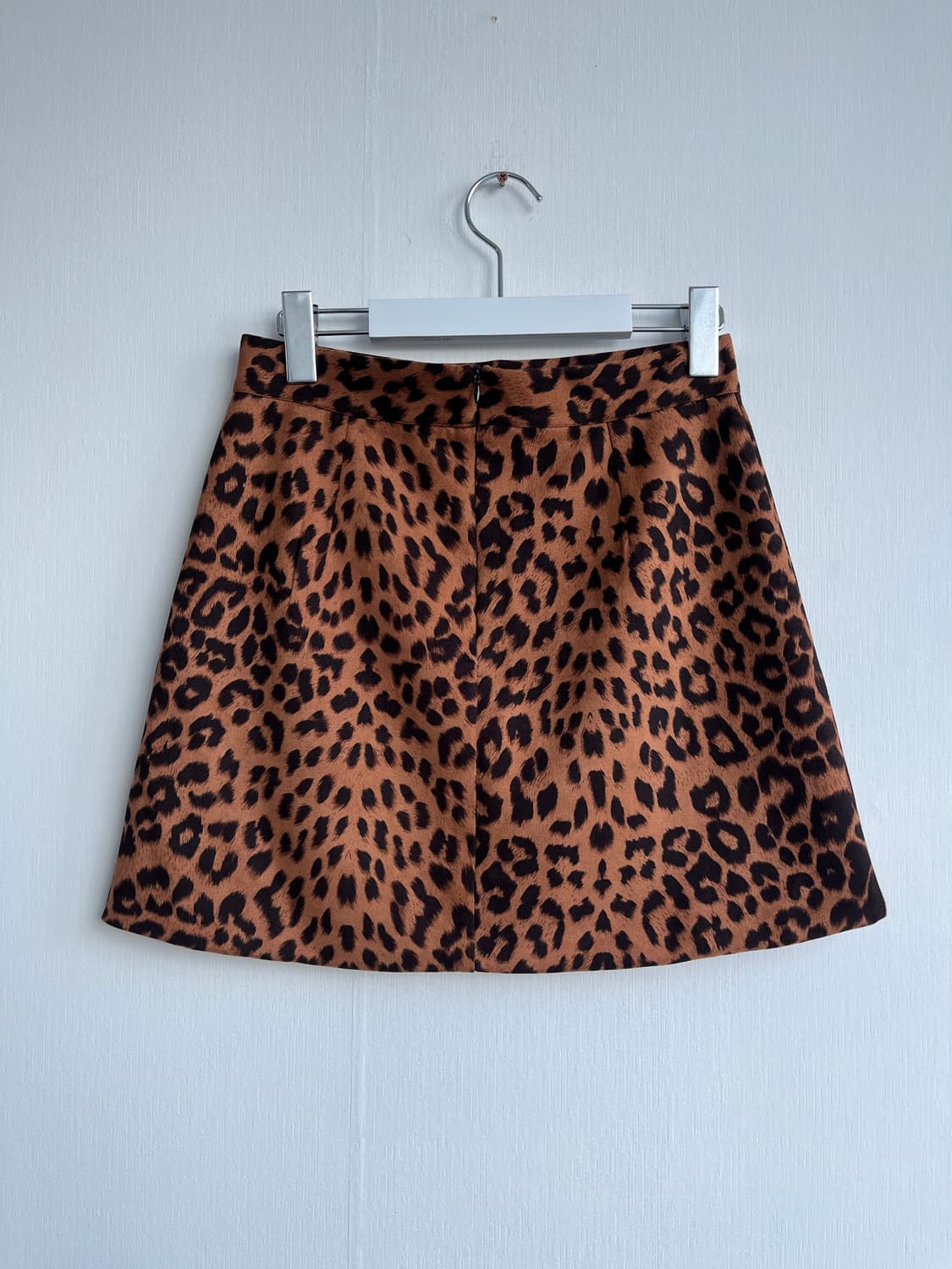 호피 스웨이드 미니 스커트 상품이미지3