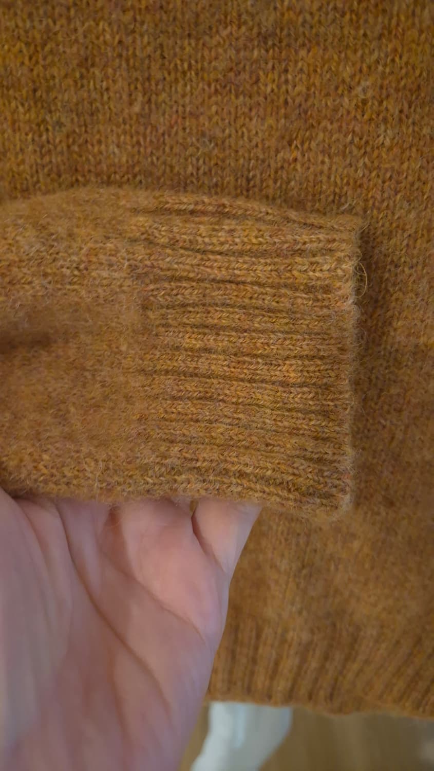 엘엘빈 뉴질랜드 울 니트 스웨터 (스코트랜드 제조) L ~ XL 상품이미지6