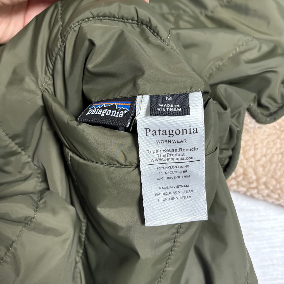 파타고니아 리버시블 자켓 상품이미지6