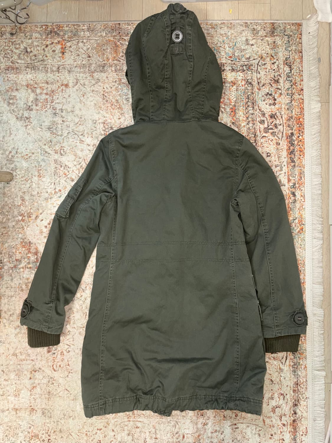 BACK NUMBER vintage military jacket 상품이미지2