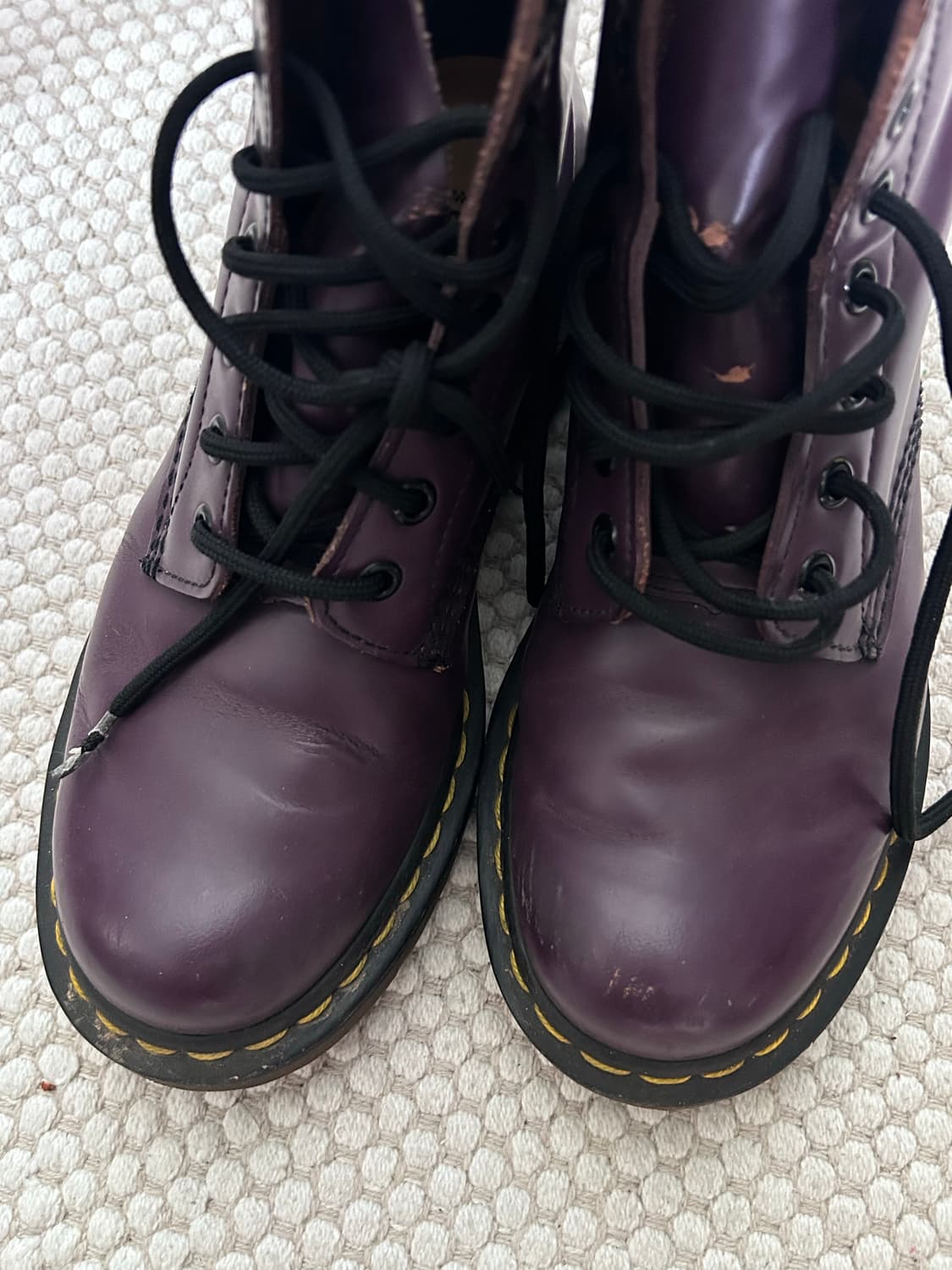 닥터마틴 1460 퍼플 8홀 워커 UK5 (240mm) 상품이미지4