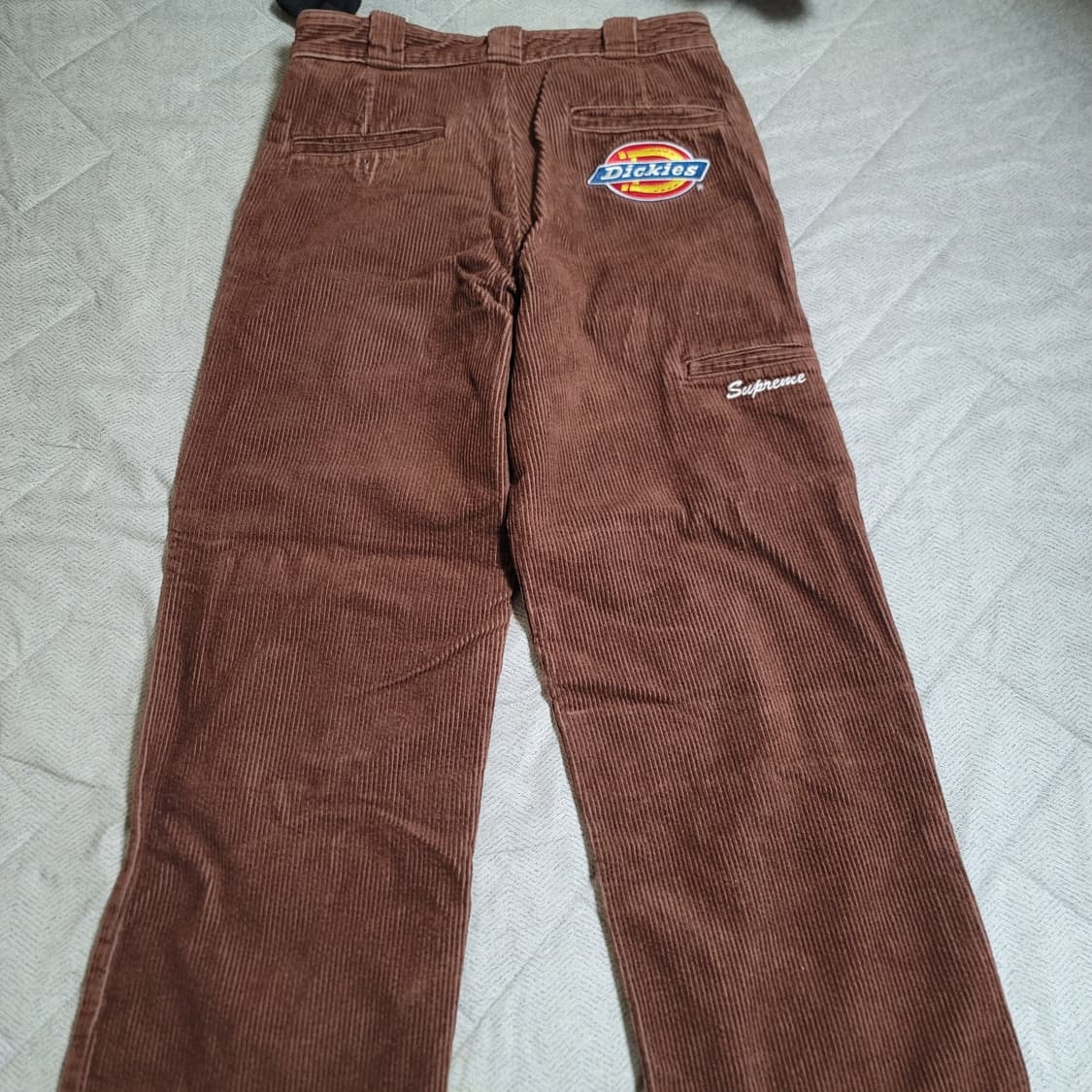 슈프림 디키즈 코듀로이 더블니 팬츠 상품이미지4