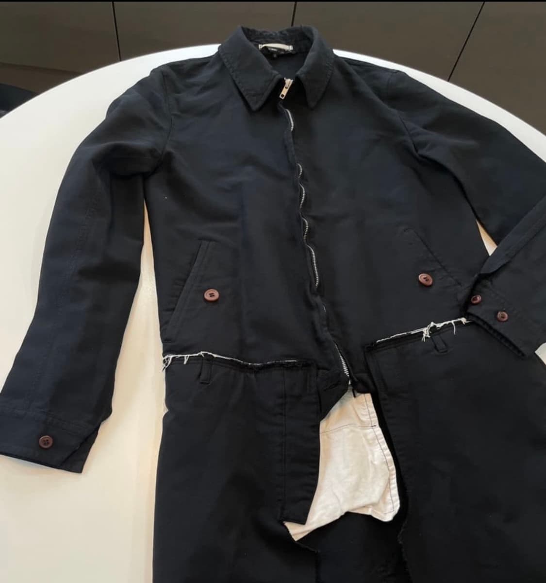 꼼데가르송 옴므 플러스 측융 코트 상품이미지3