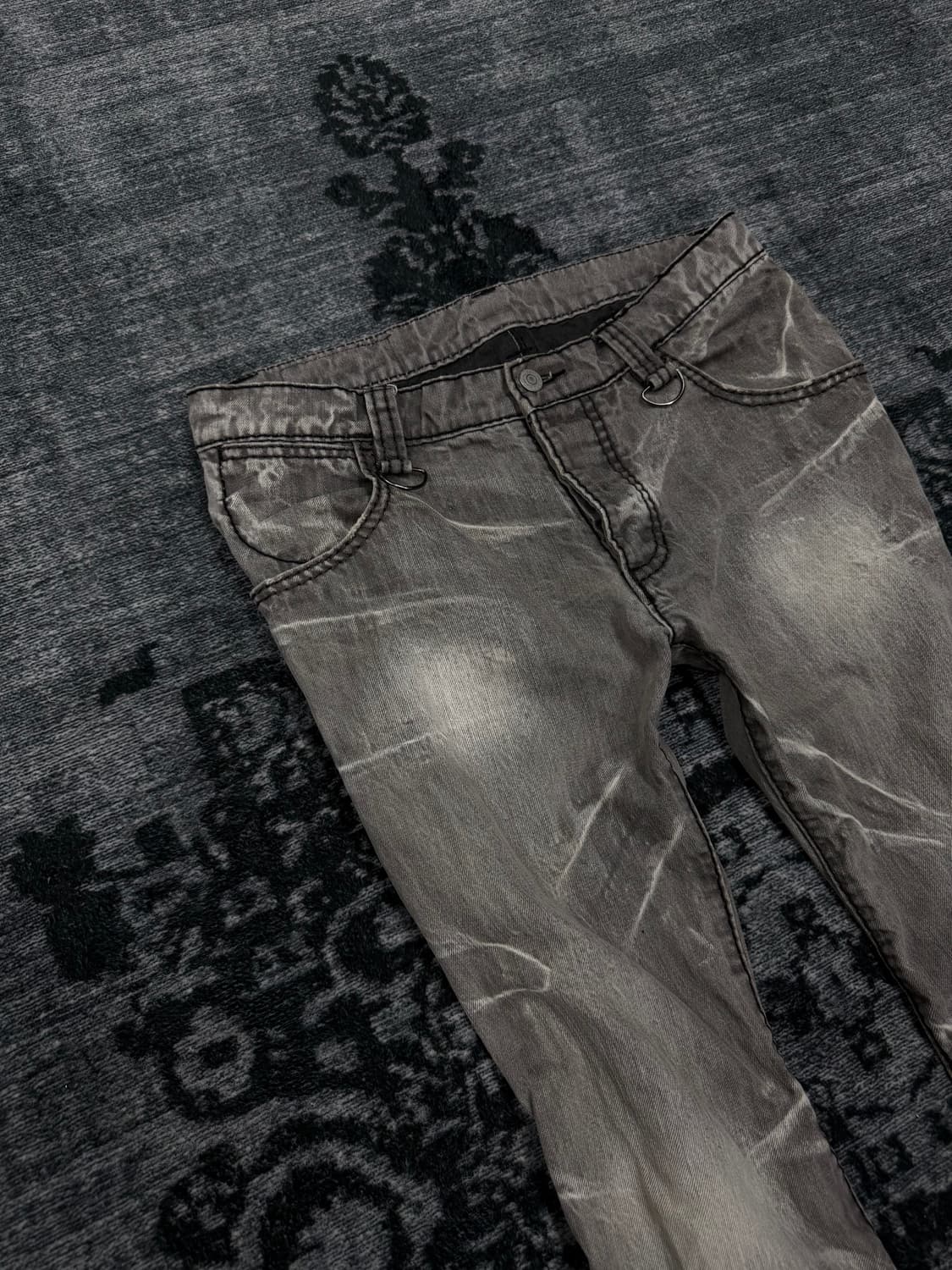 Buffalo bobs 00s archive grey washing cu 상품이미지3