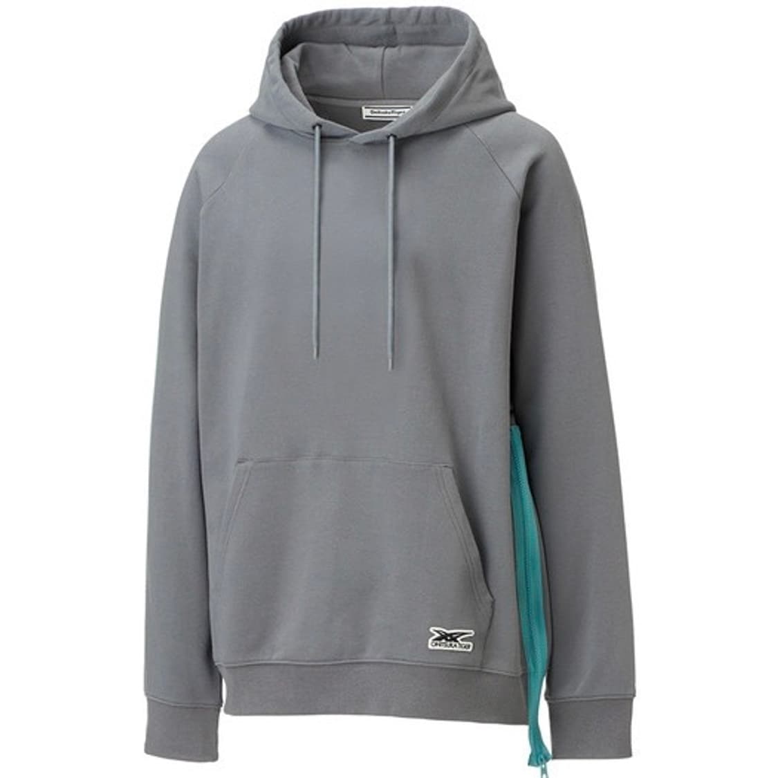 오니츠카 타이거 지퍼 디테일 후드티 상품이미지2