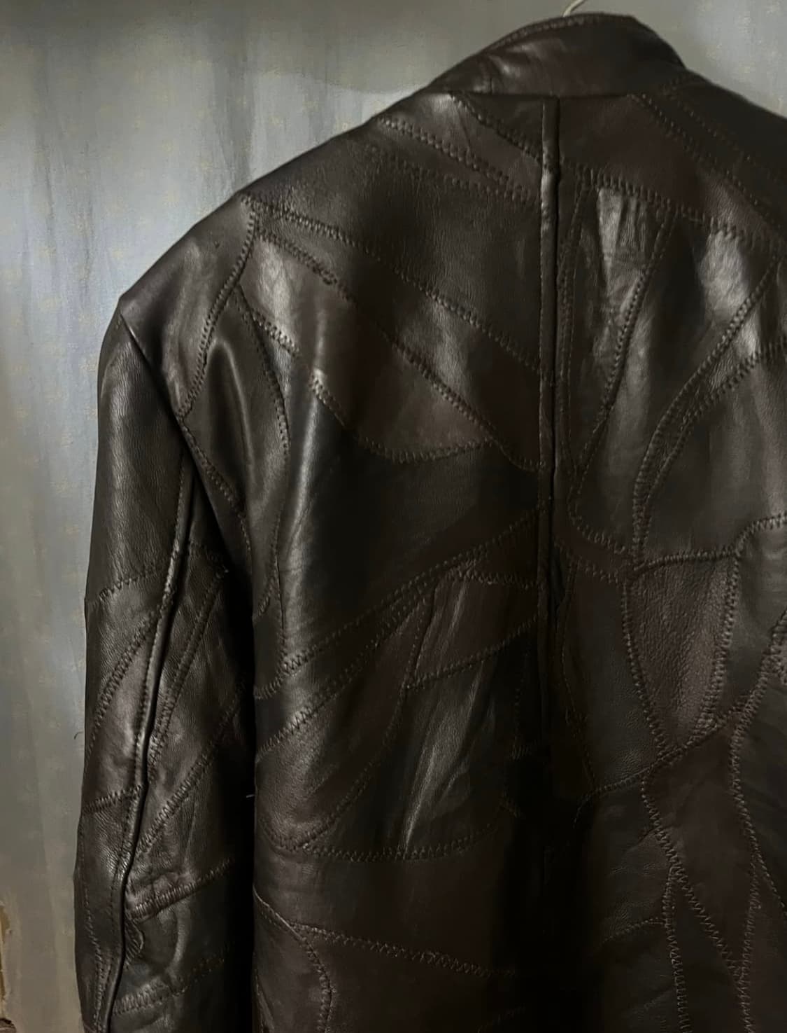 크롬하츠맛 일본 빈티지 램스킨 아티잔 레더자켓 M 상품이미지4