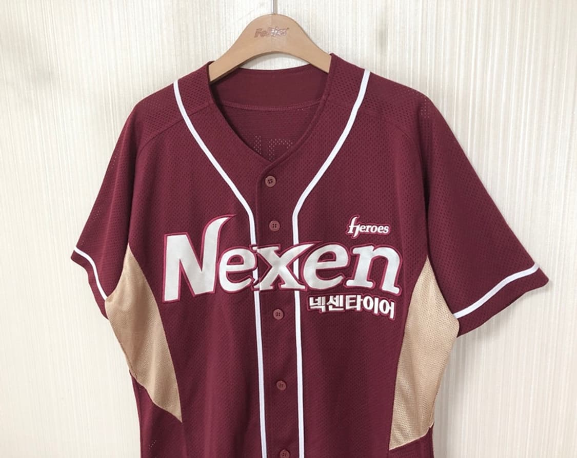 KBO 위팬 넥센(키움)히어로즈 원정유니폼/져지 105 #3 김민성 상품이미지5
