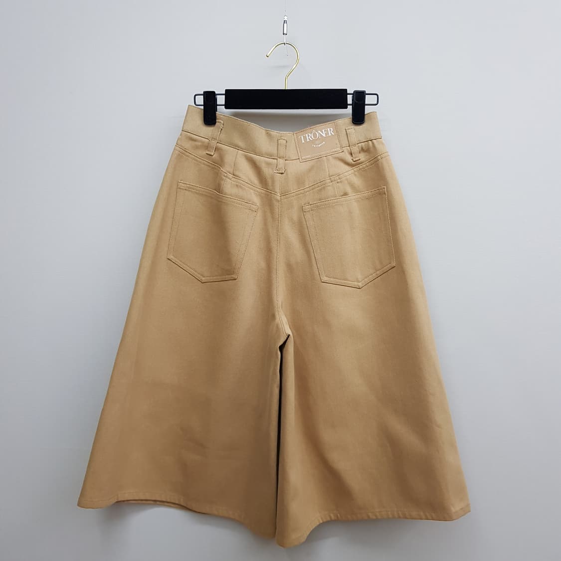 한섬 시스템 2022 코튼 와이드 큐롯 팬츠 64-94사이즈 상품이미지4