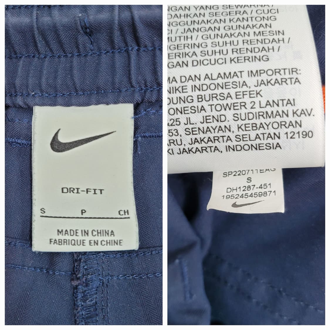 NIKE 22SS 나이키 골프 드라이핏 NGC 팬츠 / 남 30 네이비
 상품이미지8