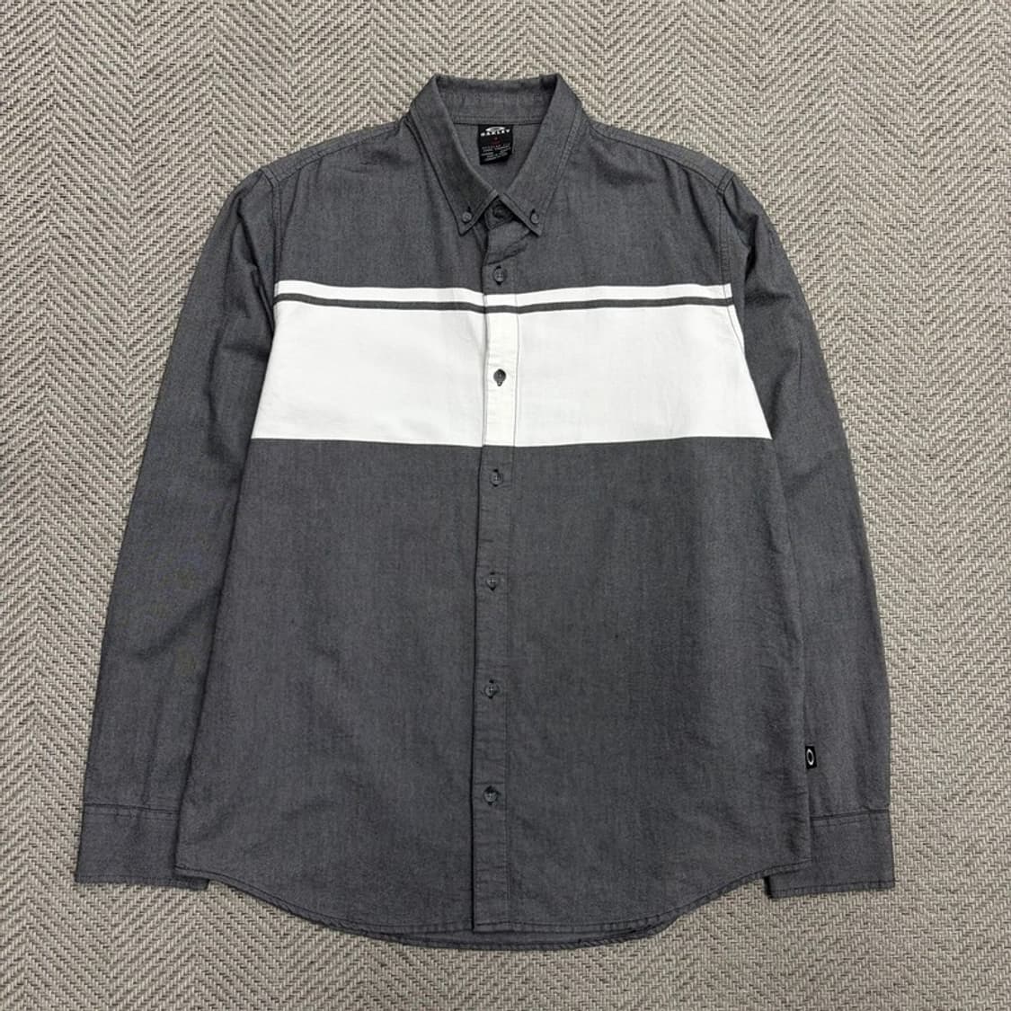 오클리 배색 패널 셔츠 v1857 상품이미지1