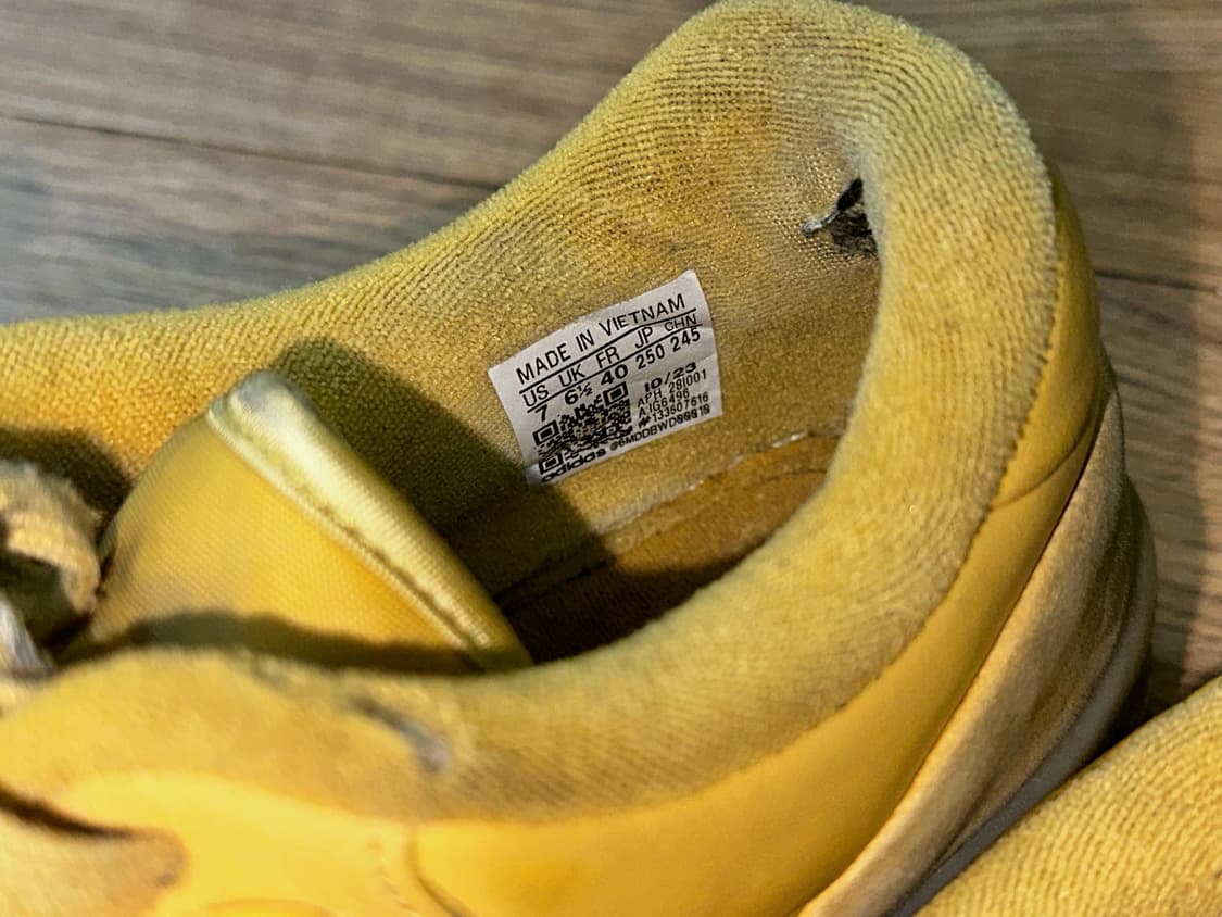 아디다스 스니커즈 옐로우 상품이미지5