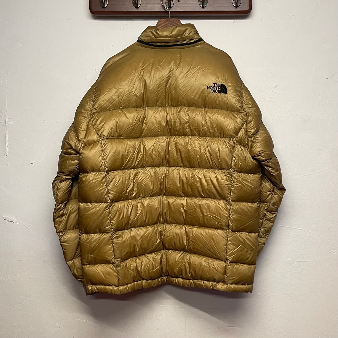 노스페이스 700 구스다운 골드 패딩 자켓  상품이미지5