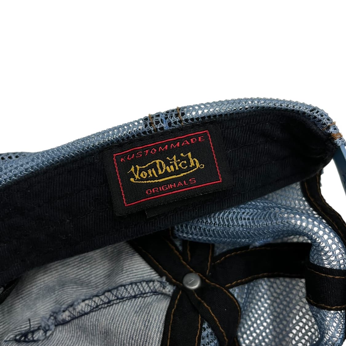 본더치 y2k 블루 볼캡 상품이미지8