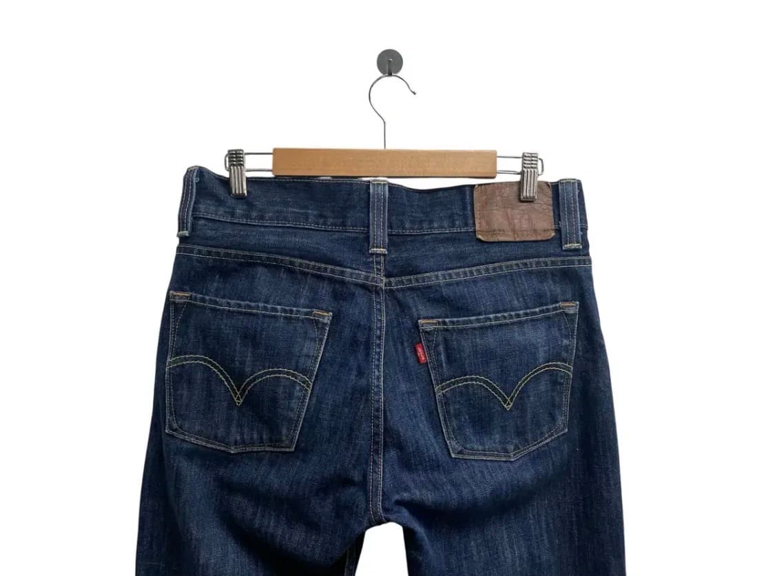 리바이스523 진청 데님 팬츠-32사이즈 상품이미지4