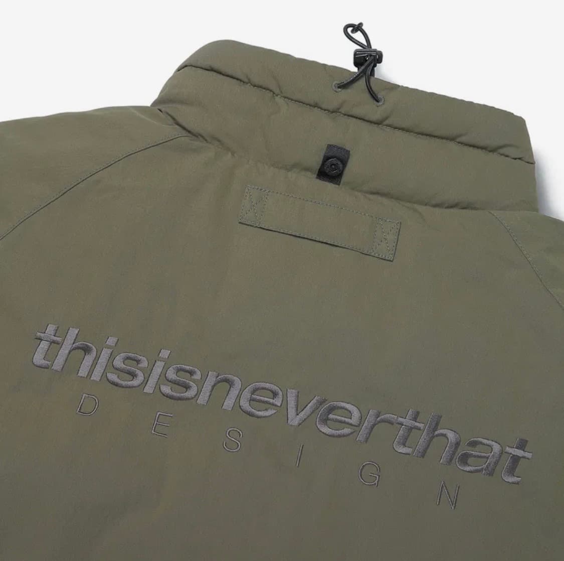 디스이즈네버댓 DSN 다운푸퍼 자켓 숏패딩 올리브 상품이미지2