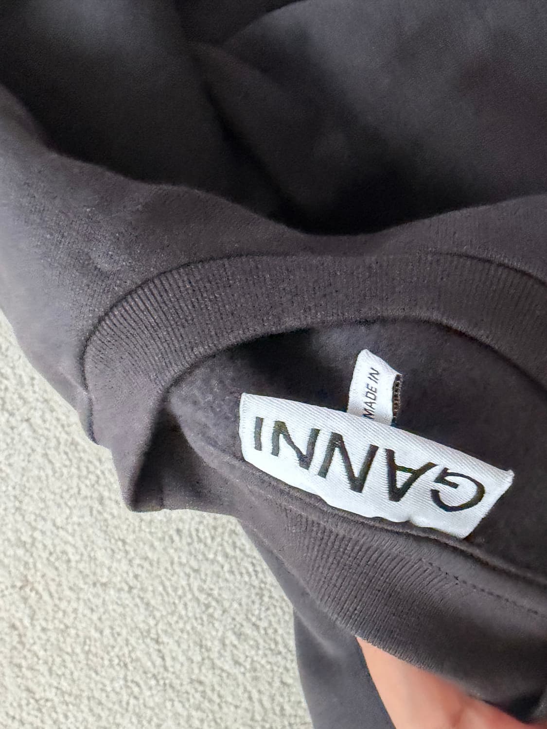 가니 로고 맨투맨 상품이미지4