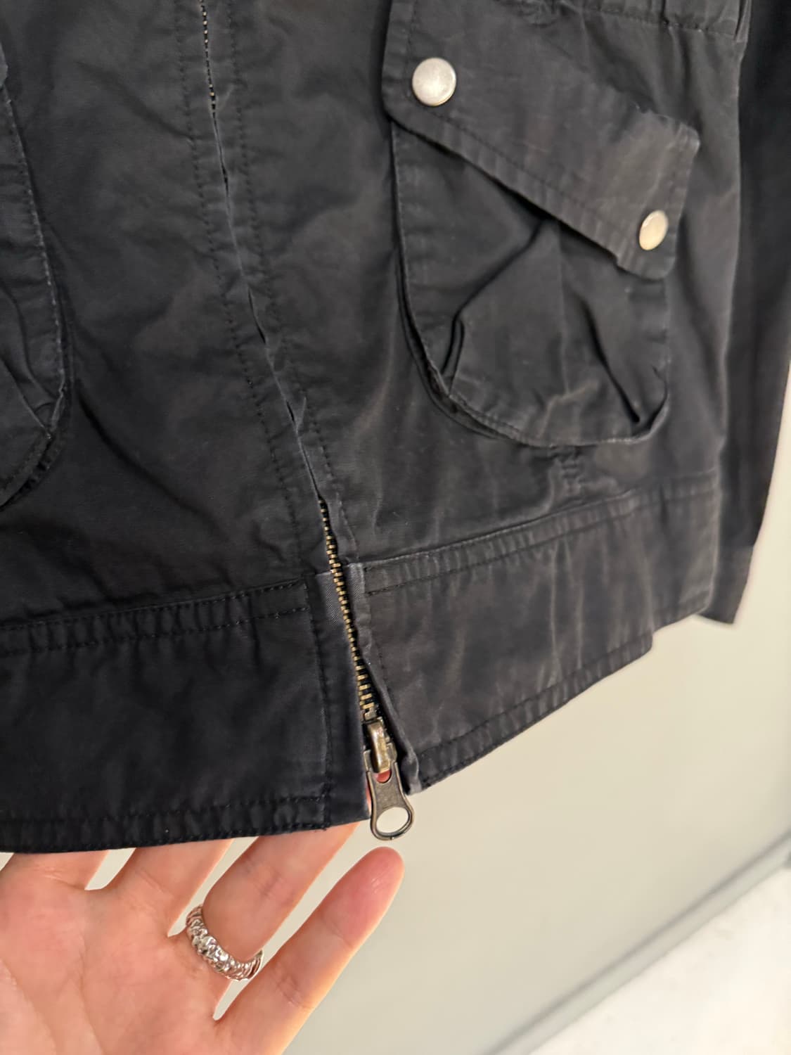 multi pocket high-neck 2-way jacket  상품이미지8