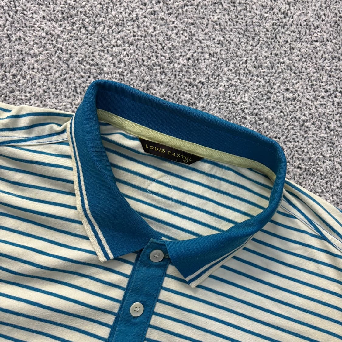 105 루이까스텔 골프 스트라이프 티셔츠 0323J 상품이미지2