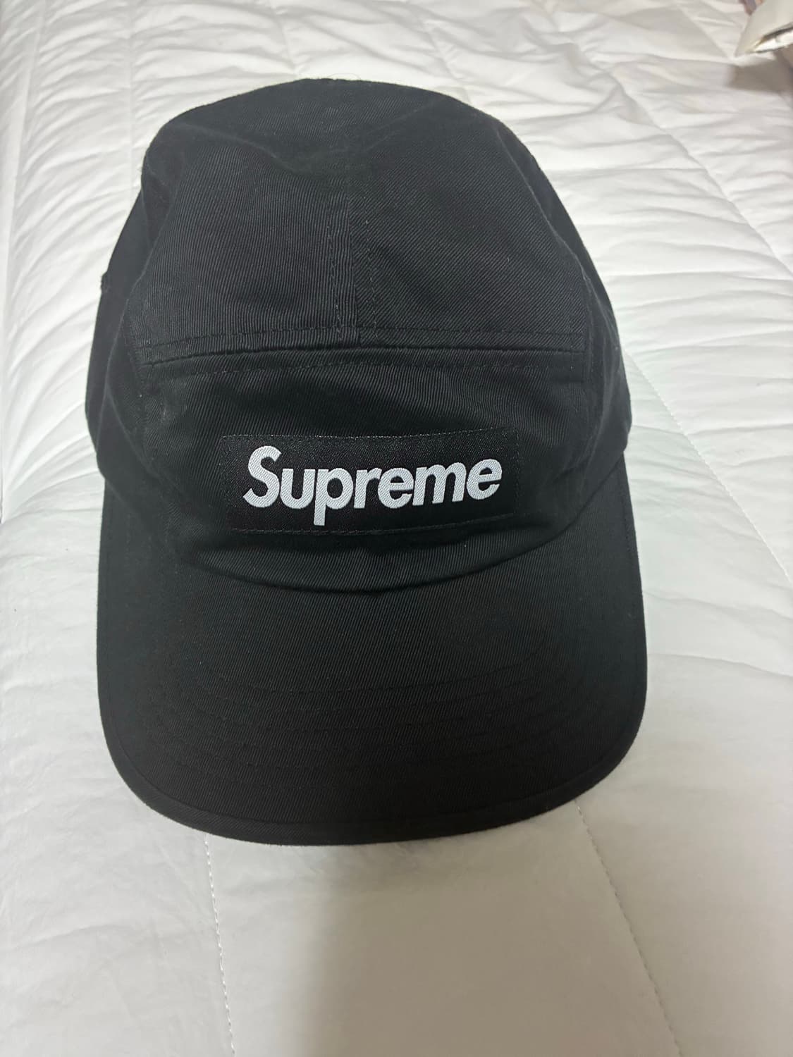 24ss 워시드 슈프림 캠프캡 상품이미지2